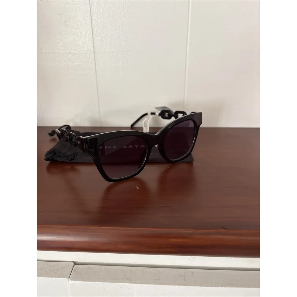 Lane Bryant Black Oversized Sunglasses NWT
